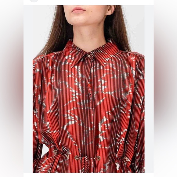 NWT BOSS Deyela printed shirtdress - Picture 5 of 14